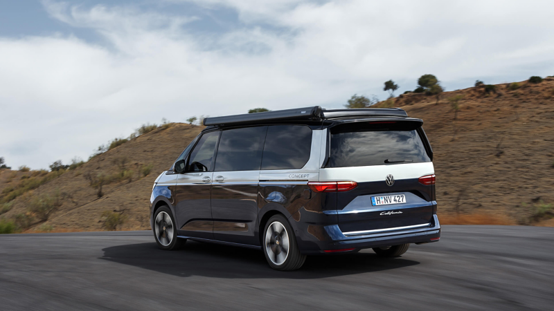 Volkswagen California Concept driving