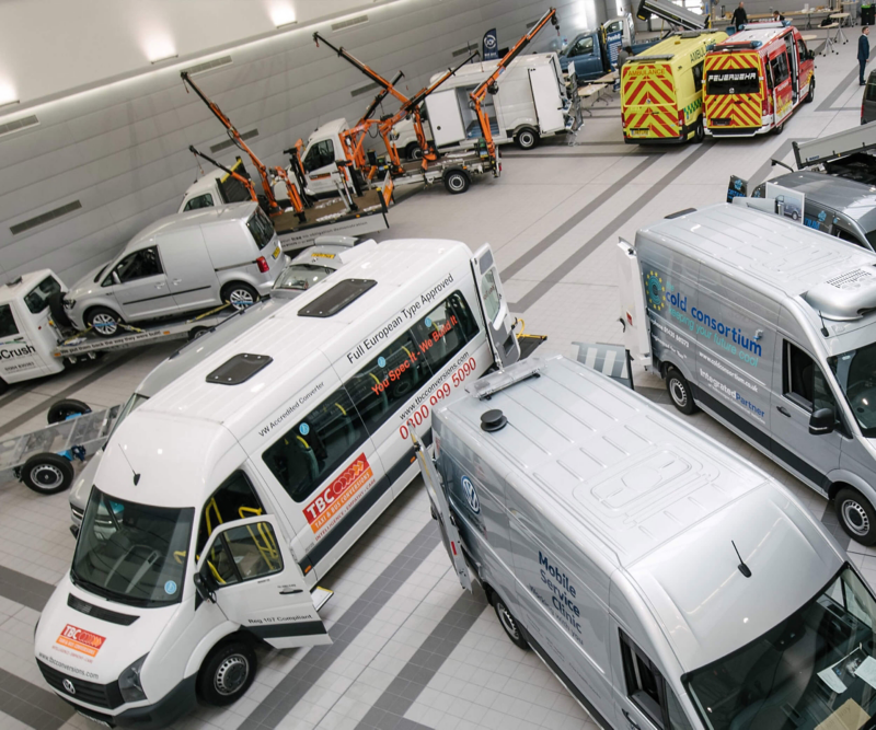 Tailor-made VW commercial vehicles
