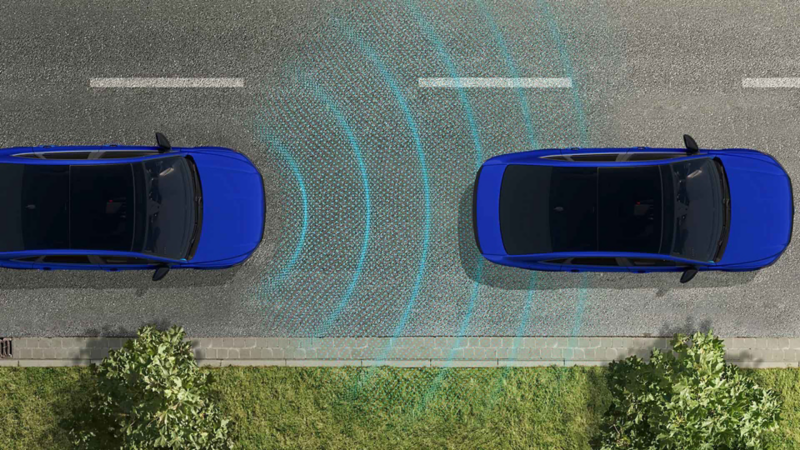 Control de velocidad crucero adaptativo (ACC) de Nuevo Jetta GLI 2022. 