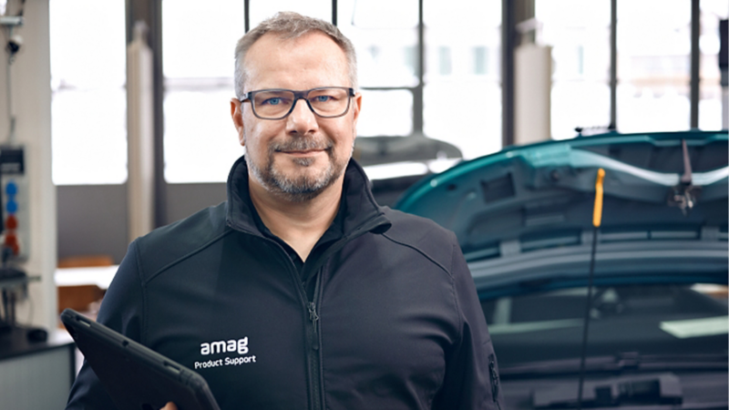 Portrait des AMAG Mitarbeiters Andreas Laireiter