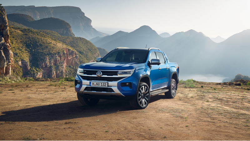L'Amarok Aventura en demi-profil.