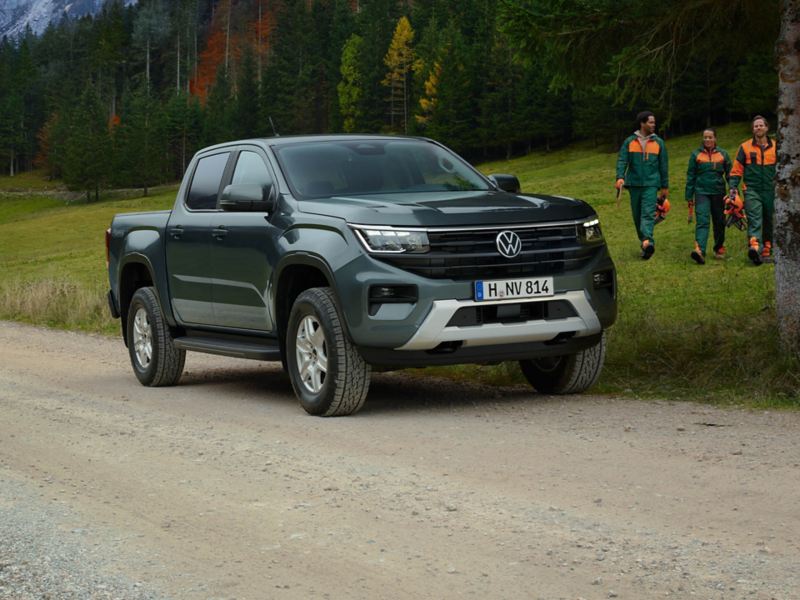 Volkswagen Amarok pickup med 4MOTION fyrhjulsdrift