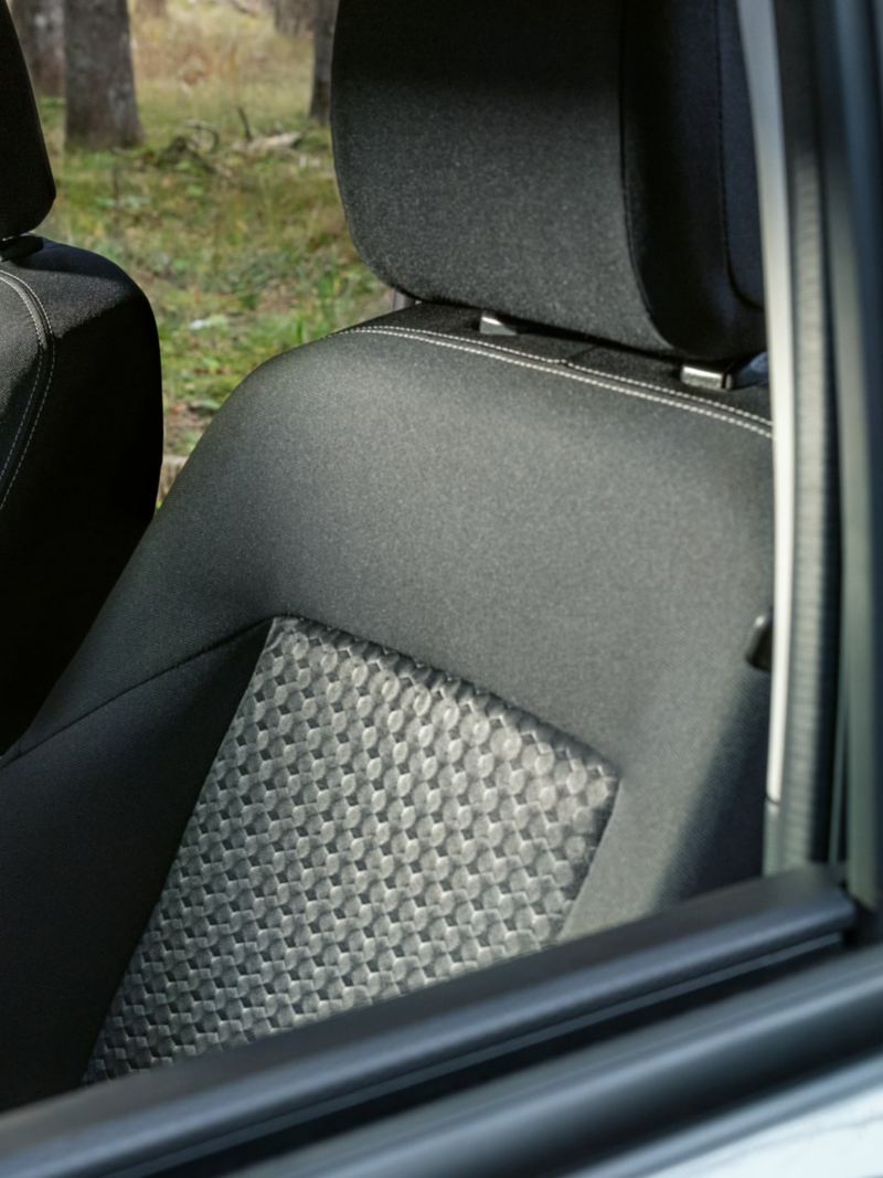 The seats of the VW Amarok.