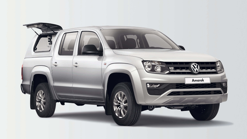 Amarok met heavy duty & sport deluxe hard top