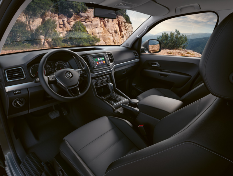 Amarok V6車內的設備陳列