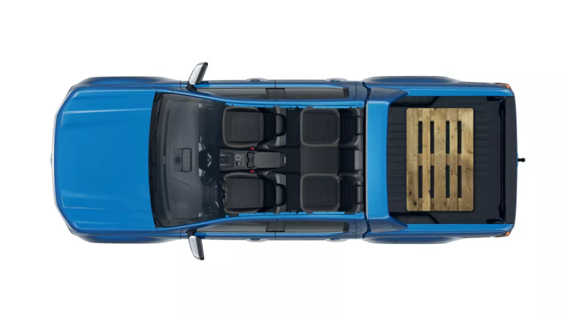 VW Amarok Aventura z załadunkiem z palet Euro.