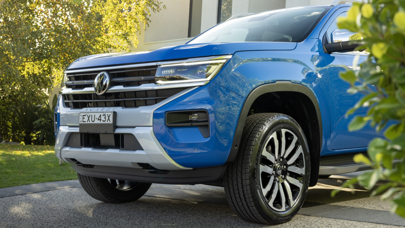 Interior design of the Volkswagen New Amarok