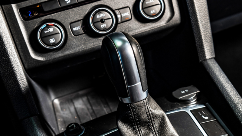 Interiör i nya Amarok V6.