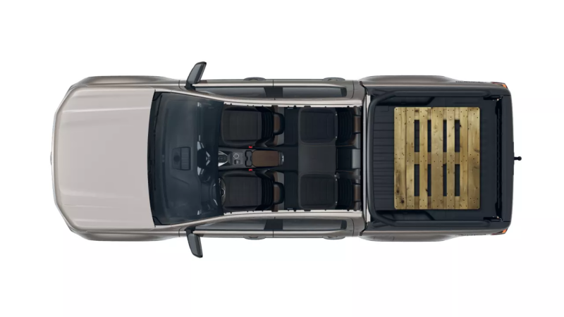 VW Amarok PanAmericana z załadunkiem z palet Euro-3.