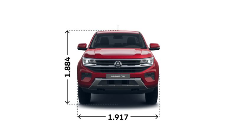 Der VW Amarok Style von vorne.