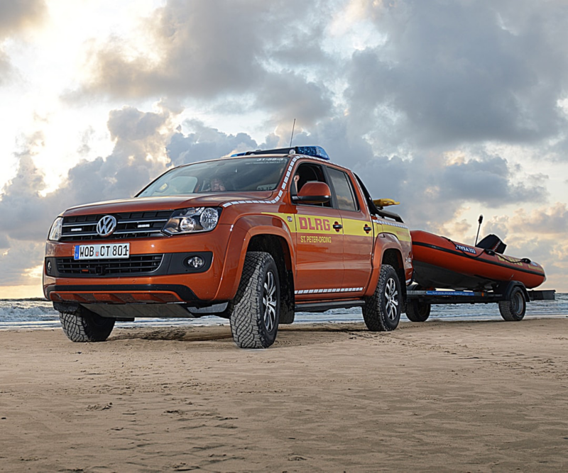 Amarok-modellen hos DLRG St. Peter Ording.