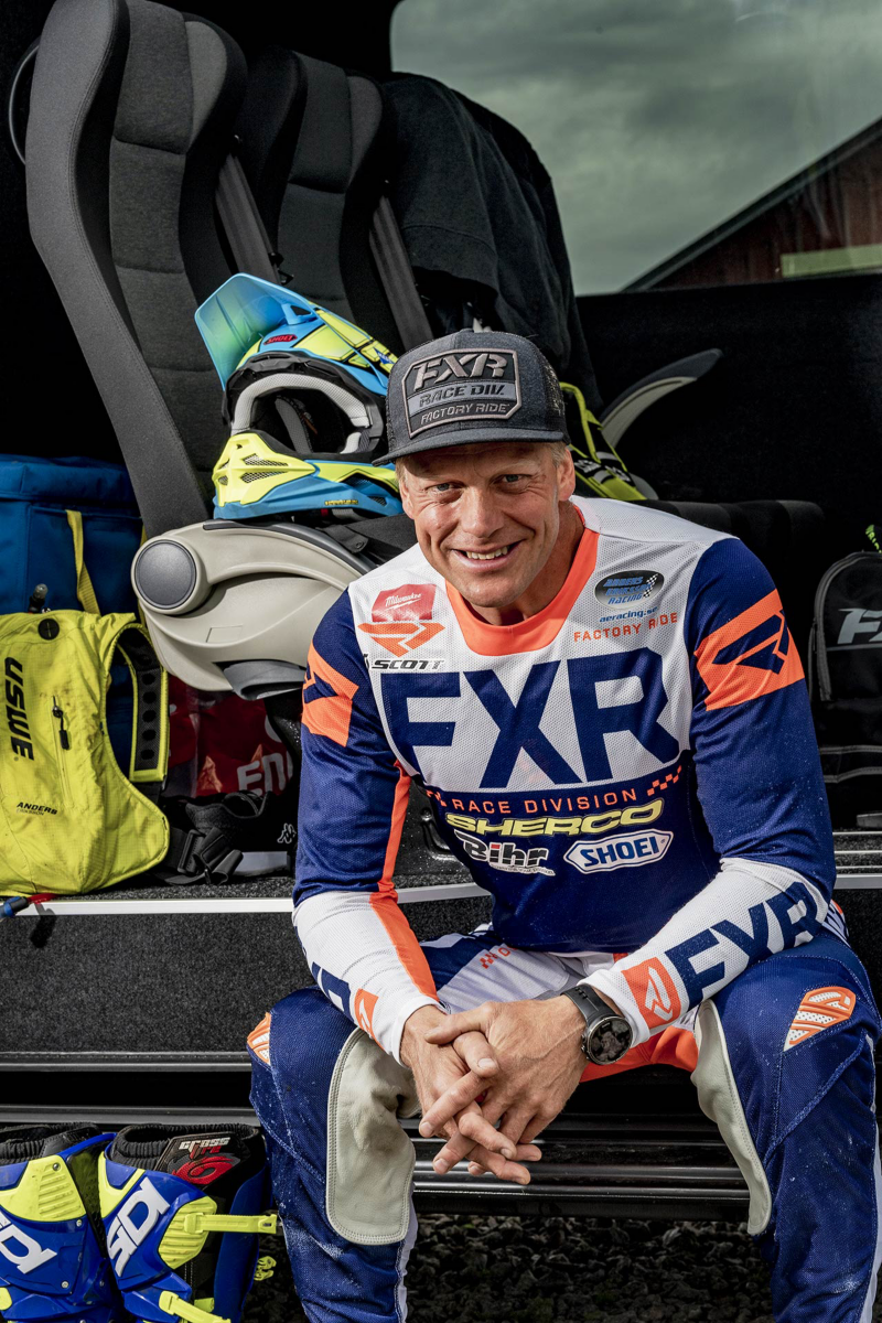 Anders Eriksson i sin Crafter