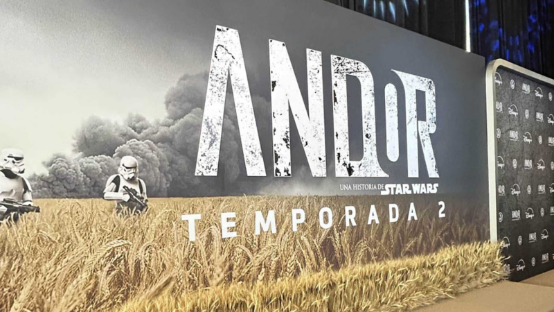 Alfombra roja del estreno de "Andor 2" en la Ciudad de México.