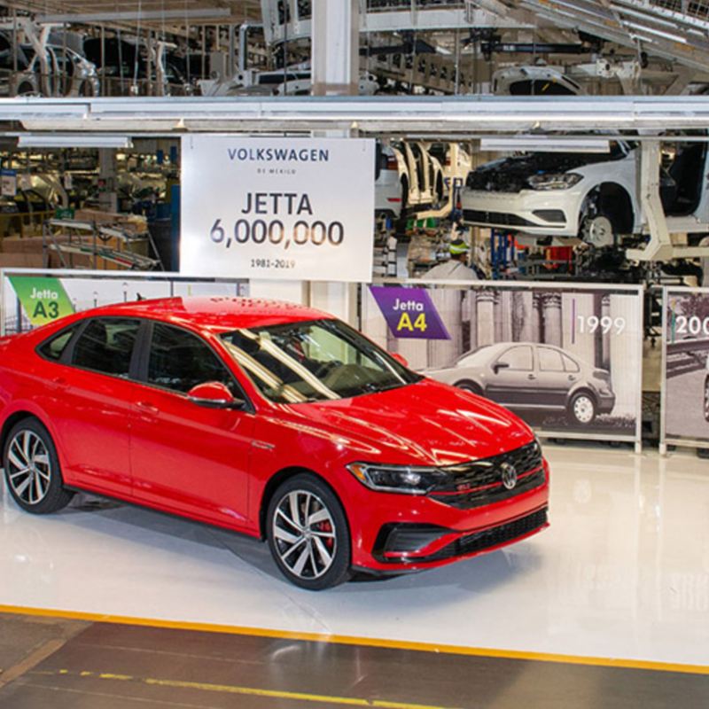 Jetta de Volkswagen - El auto sedán que cumplió su número 6 millones
