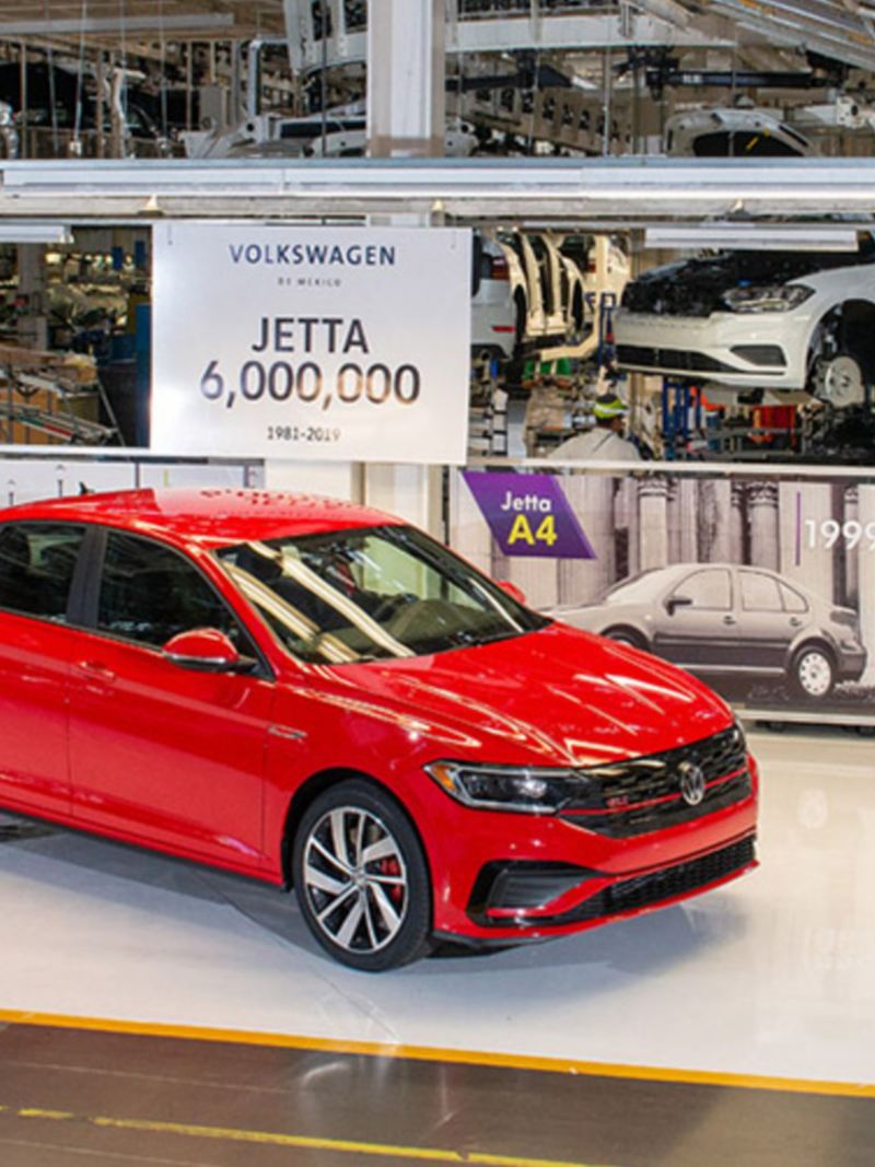 Jetta de Volkswagen - El auto sedán que cumplió su número 6 millones