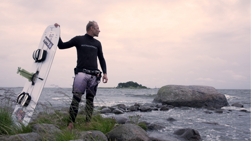 Atte Kappel, professionell kitesurfare