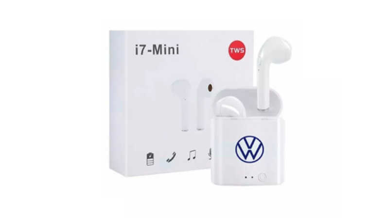 Audífonos inalámbricos de Volkswagen para escuchar música y contestar llamadas parte de VW Collection