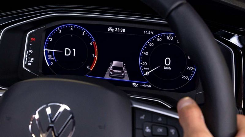 Volkswagen Digital Cockpit en VW Polo 2024. 