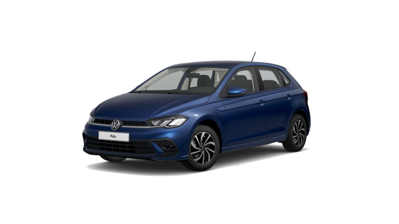 volkswagen polo color azul arrecife metalizado