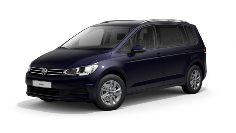 volkswagen touran azul atlántico metalizado