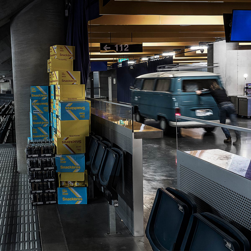 Bakom kulisserna på Friends Arena