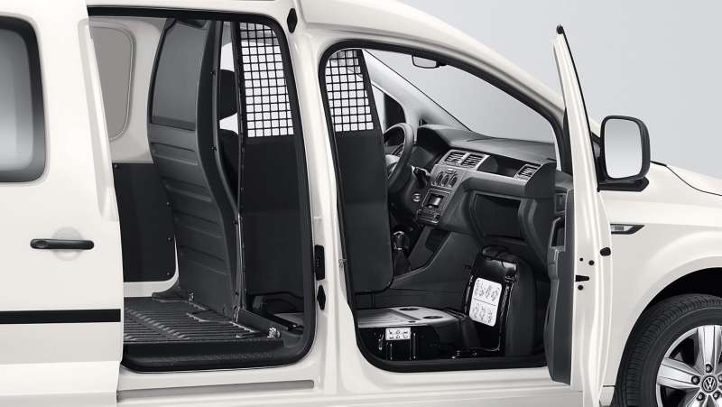De Caddy Van met Flex Plus-pakket wit Caddy