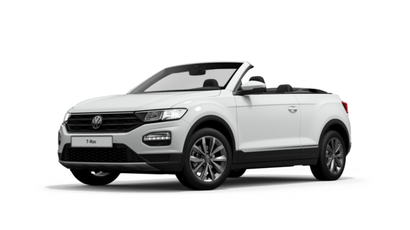 volkswagen T-Roc Cabrio blanco puro