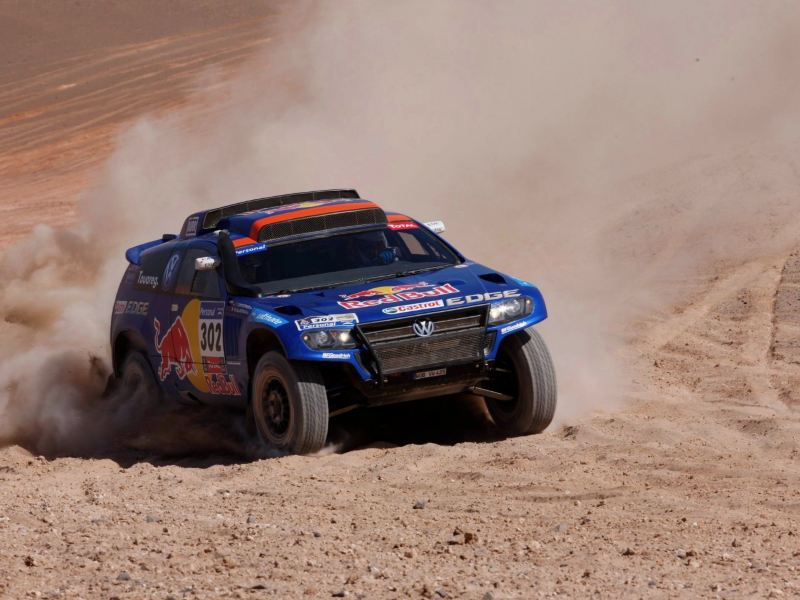 Touareg Race, auto de carreras de Volkswagen ganador de Rally Dakar en 2010 y 2011
