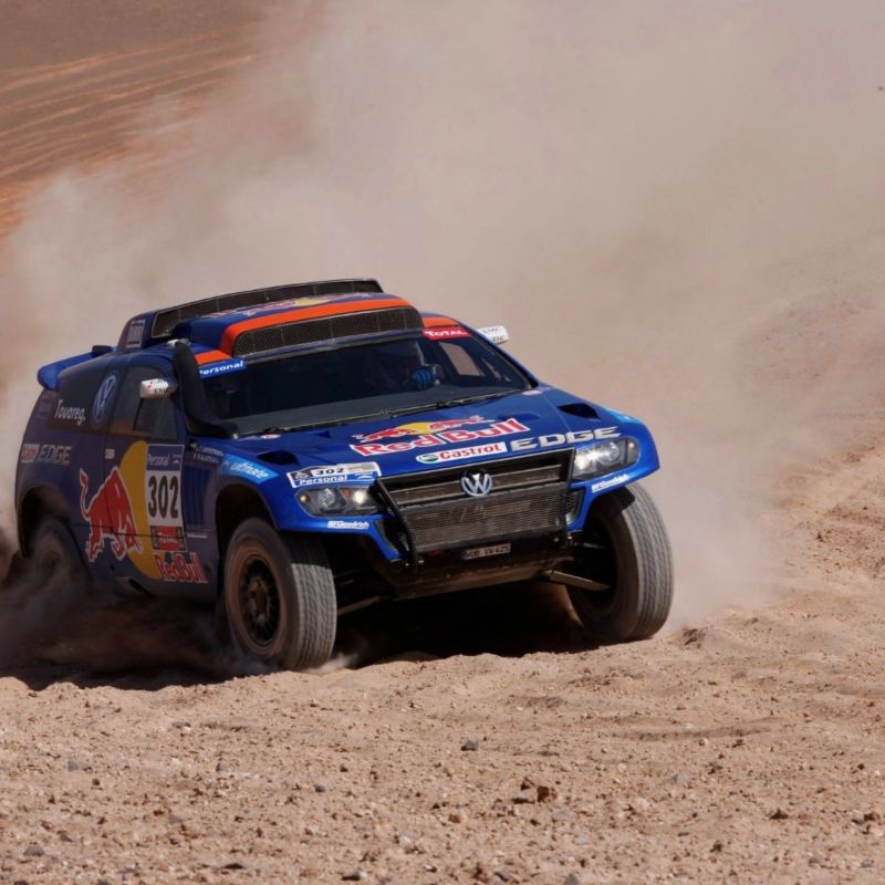 Touareg Race, auto de carreras de Volkswagen ganador de Rally Dakar en 2010 y 2011