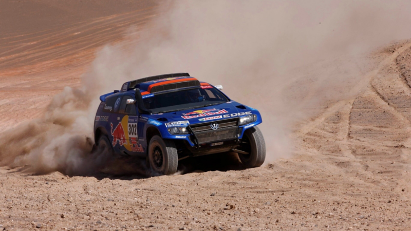 Touareg Race, auto de carreras de Volkswagen ganador de Rally Dakar en 2010 y 2011