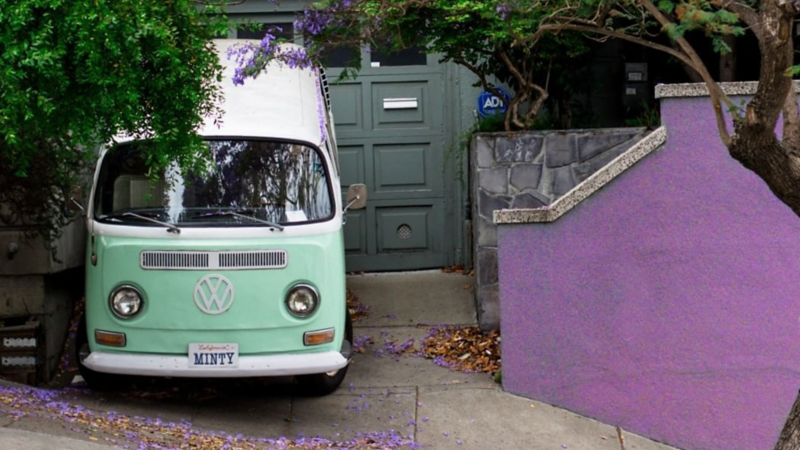 Combi Volkswagen - Auto clásico icónico de la marca de autos alemana
