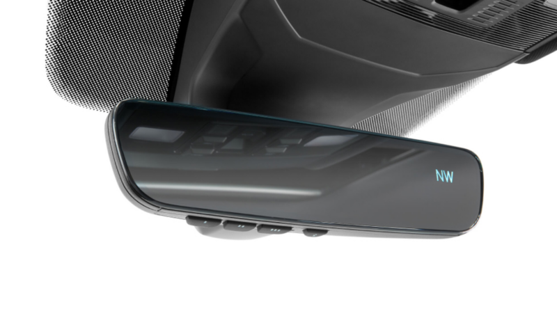 Espejo retrovisor mejorado compatible con HomeLink Connect®