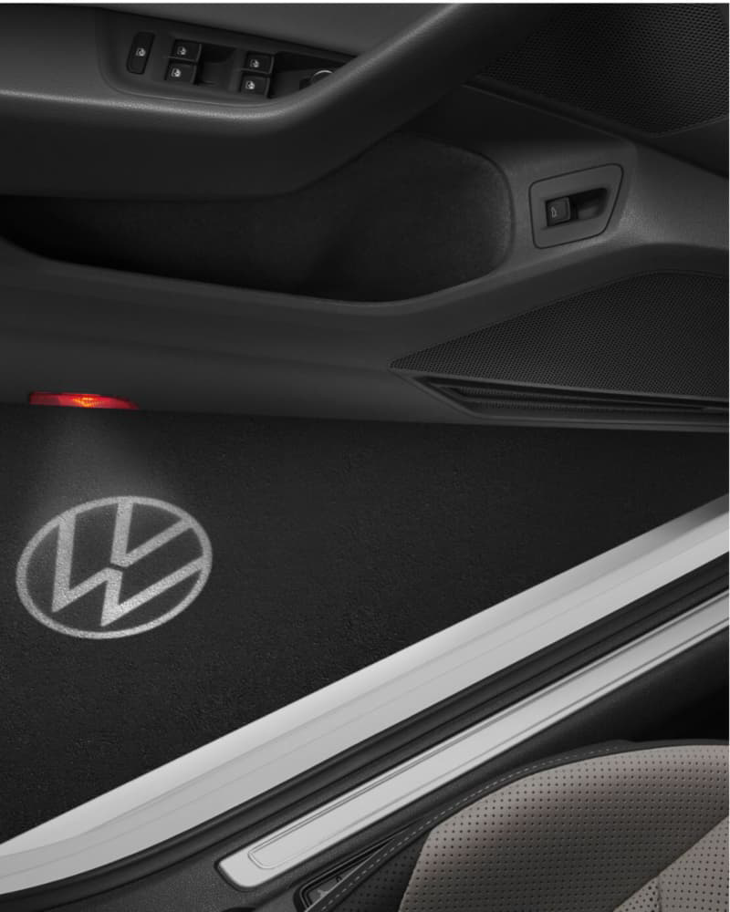 Luz de charco del VW Passat.