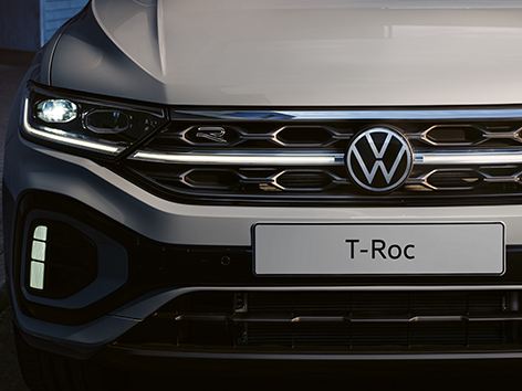 vw new t-roc front 3/4