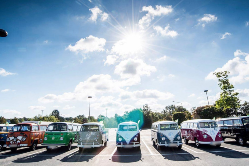 Folkevognsrugbrød fra forskellige generationer på Bulli Summer Festival 2017.