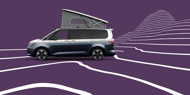California with a pop-up roof.