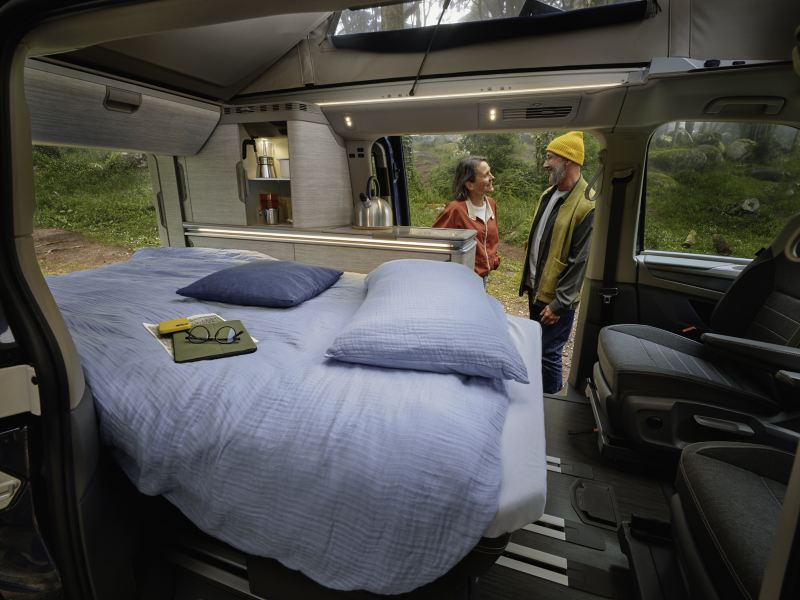 cama para furgoneta camper Volkswagen