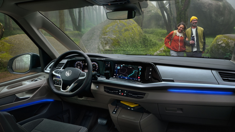 Das Armaturenbrett des VW California.
