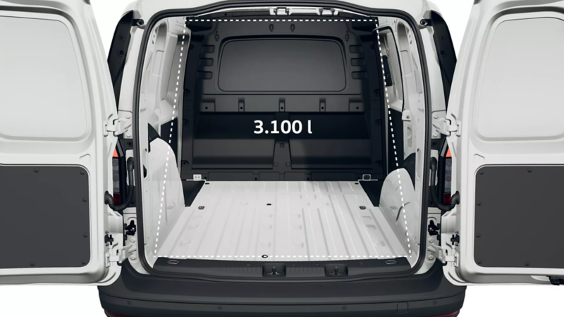 Caddy Cargo wymiary paki.