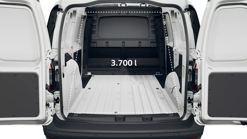 Caddy Cargo Maxi wymiary paki.