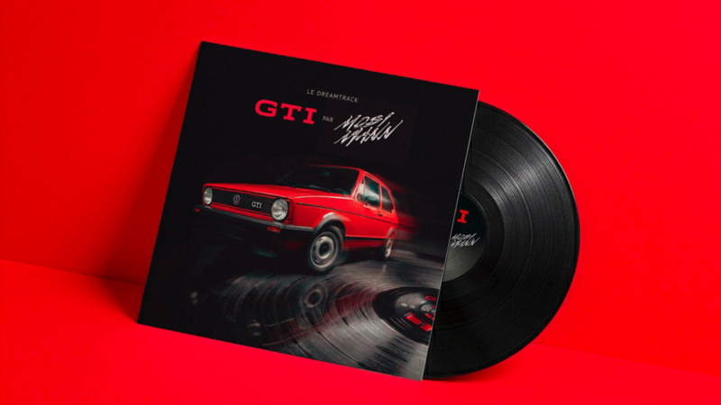 Visuel du disque spécial "GTI" par Mosimann.