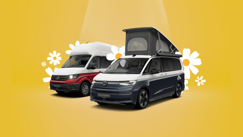 Image showing a ID.Buzz Cargo parked next to a warehouse 