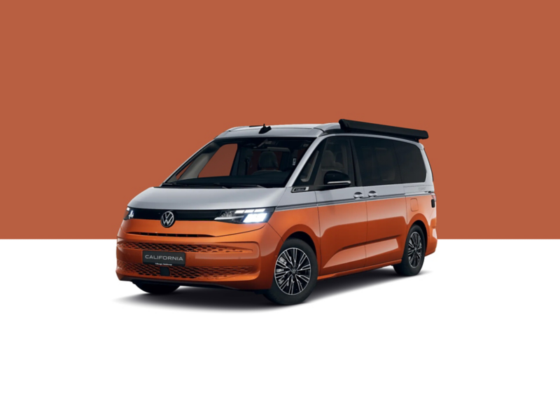 VW California Coast "ENERGY" im Halbprofil.