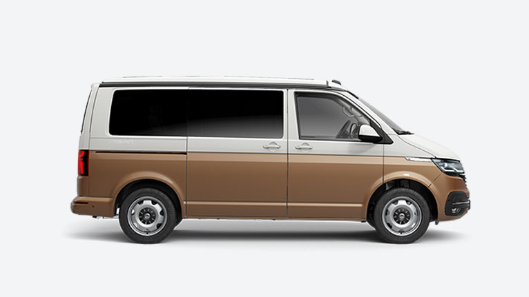 VW California 6.1 de profil bi-color