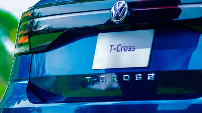 Imagen de camioneta T-Cross, la cual ofrece seguridad para todos sus pasajeros.