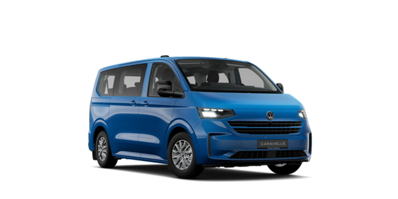 VW Caravelle de 3 quart