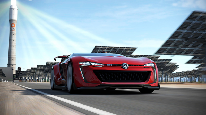 Volkswagen GTI Roadster - Carro deportivo parte de videojuego Gran Turismo 6