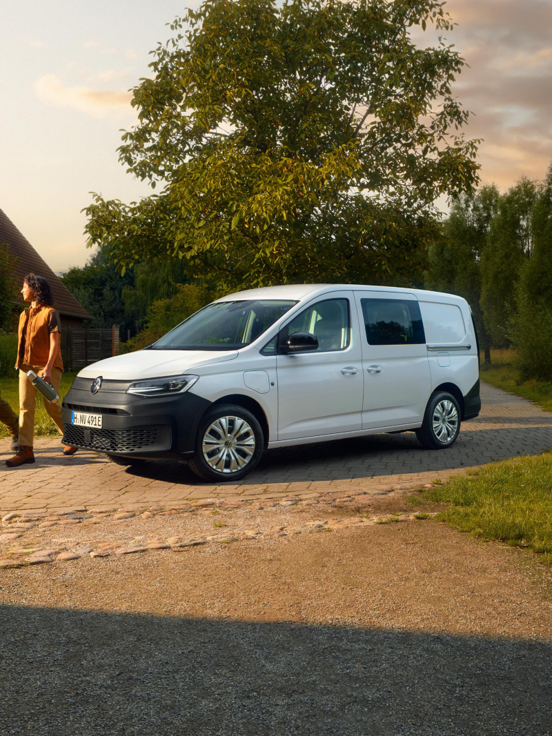 Le Volkswagen Caddy Cargo comme véhicule de transport