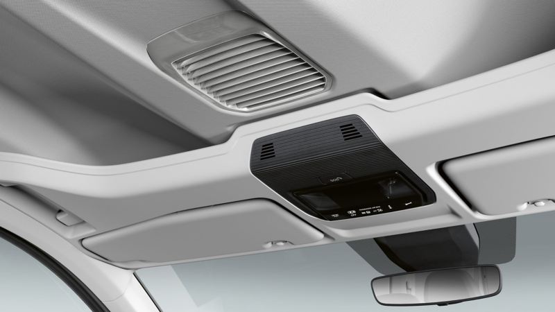 Dettaglio dell'impianto di ventilazione del vano passeggeri di Nuovo Caddy Volkswagen.