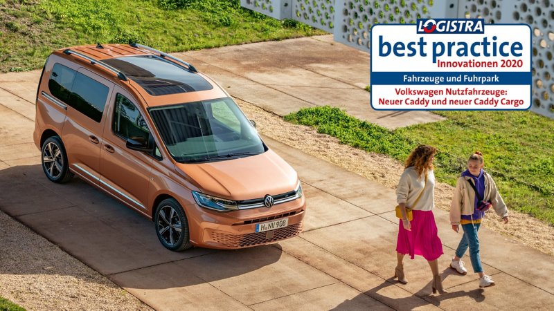 Bird’s eye view of the Caddy.